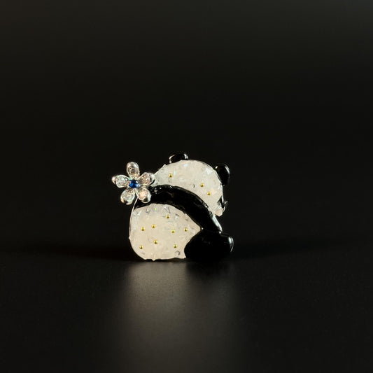 Panda Brooch