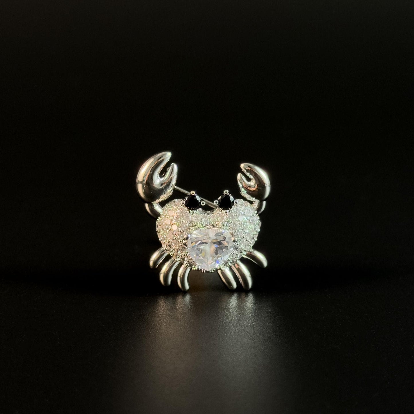 Cute Crab Brooch