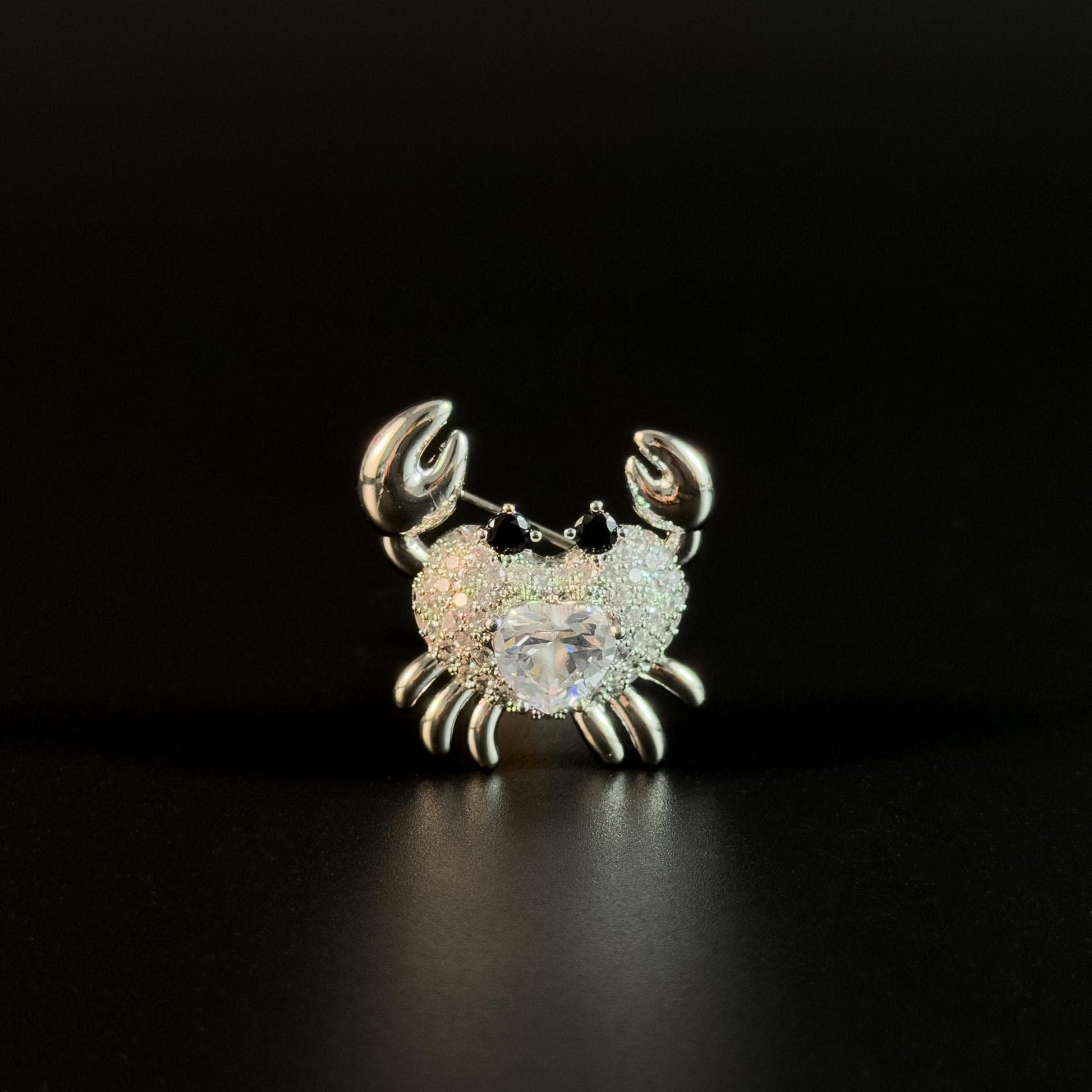 Cute Crab Brooch