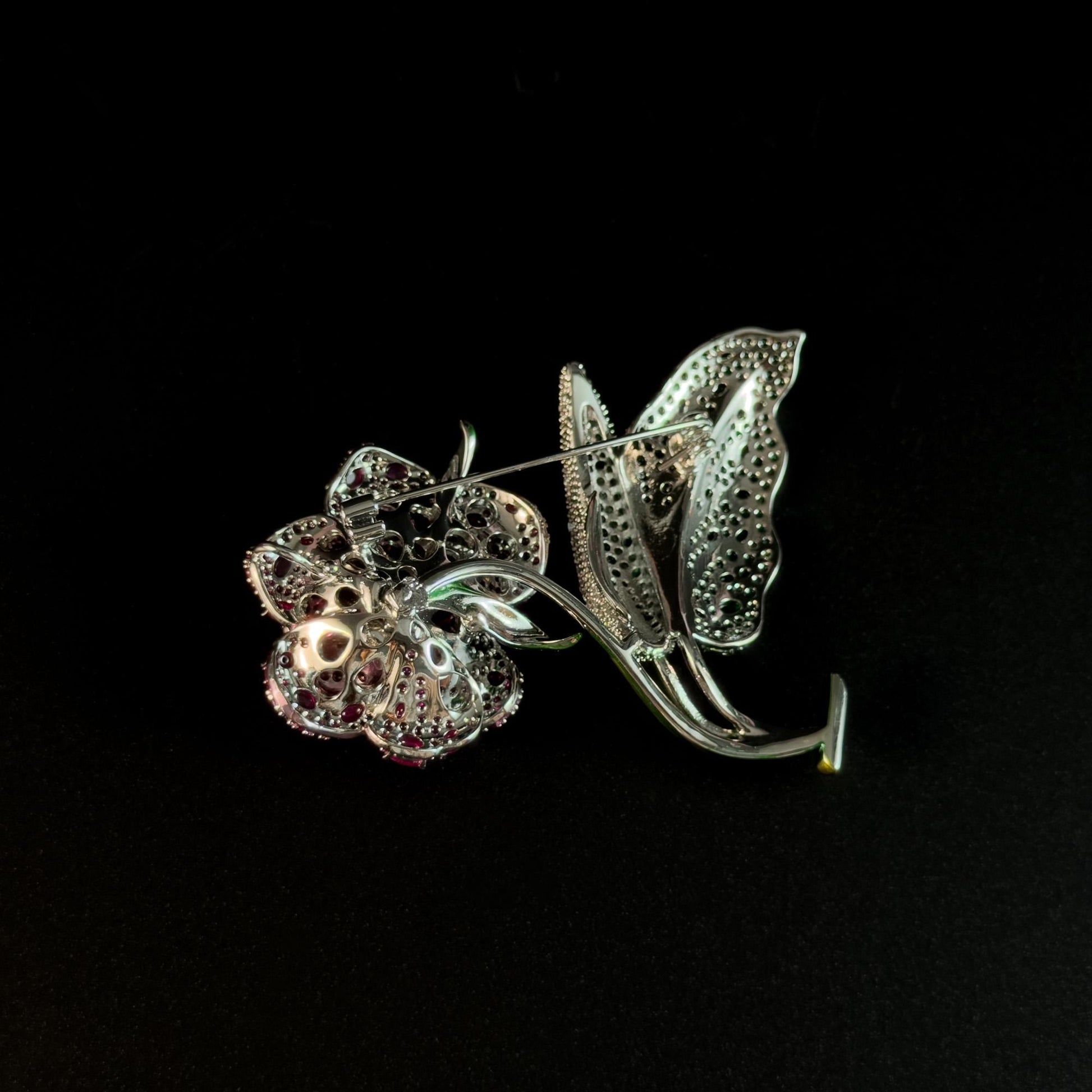 Vintage Rose Brooch