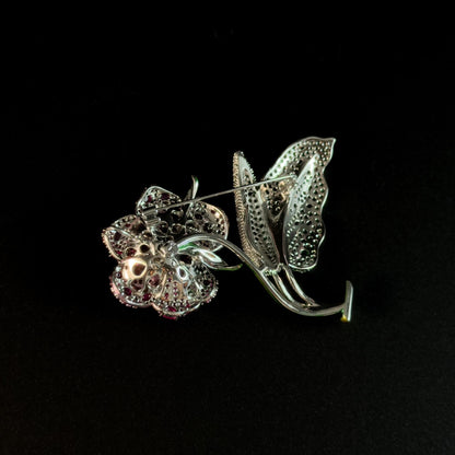 Vintage Rose Brooch
