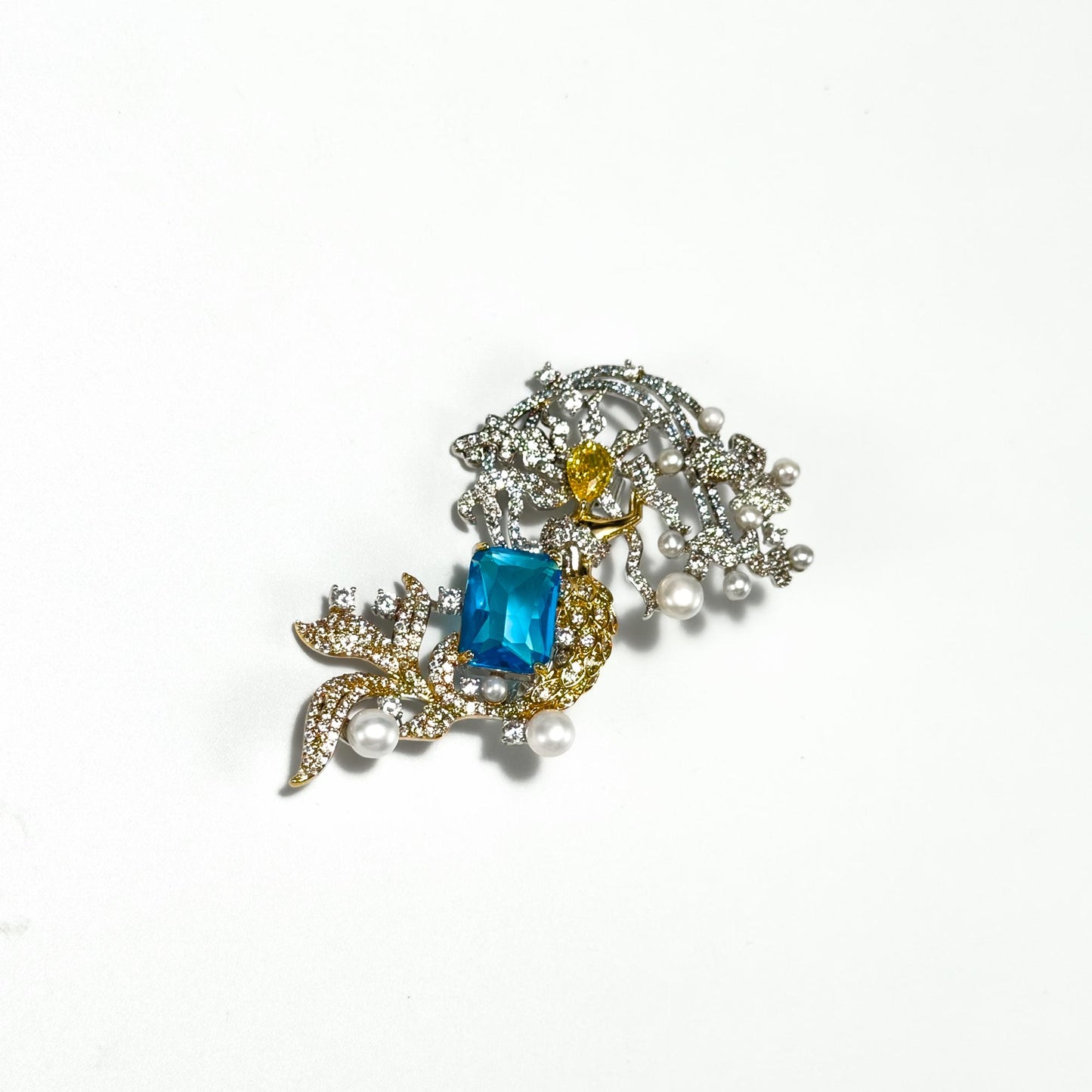 Cadmeis · Azure Mermaid Brooch