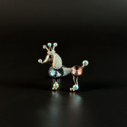 Poodle Brooch