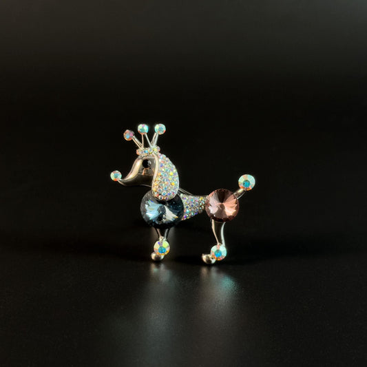 Poodle Brooch