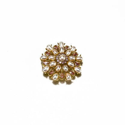 Pearl Flower Brooch