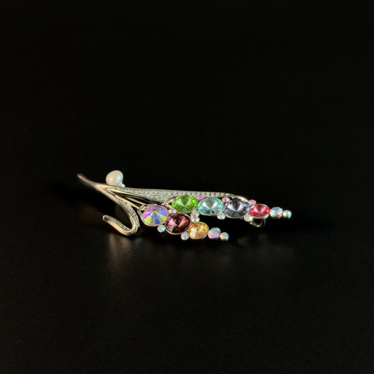 Colorful Wheat Ear Brooch