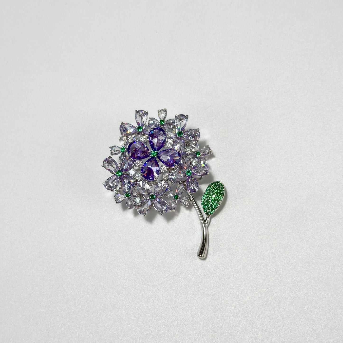 Bathycles · Violet Sphere Bouquet Brooch