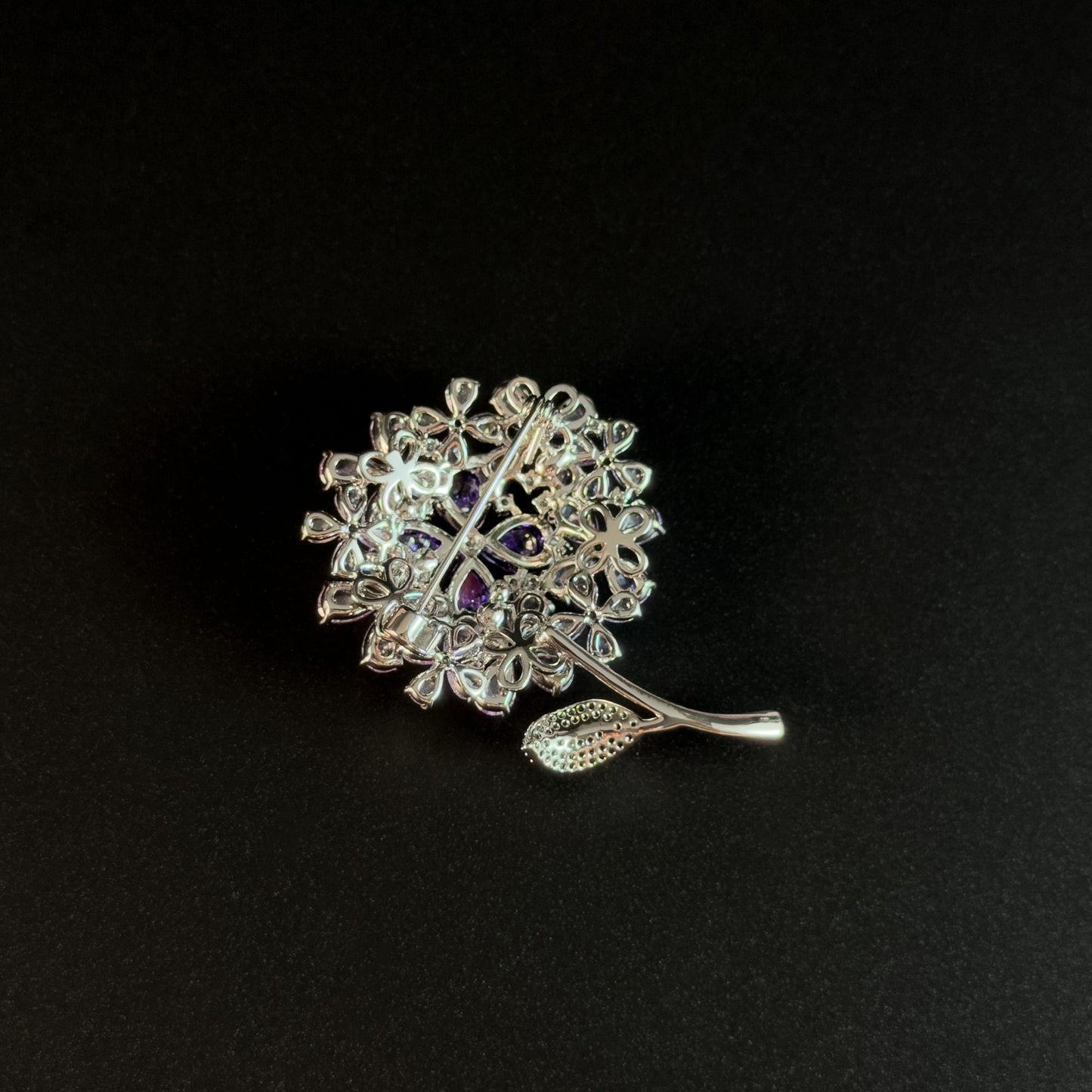 Bathycles · Violet Sphere Bouquet Brooch