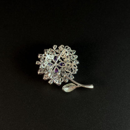 Bathycles · Violet Sphere Bouquet Brooch