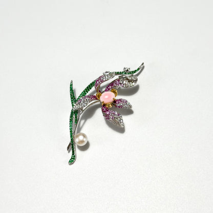 Aristaeus · Golden Magnolia Brooch