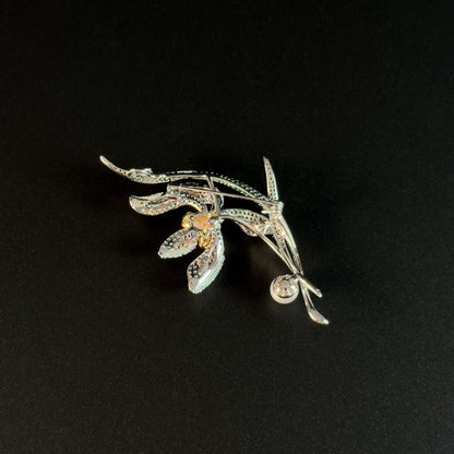 Aristaeus · Golden Magnolia Brooch