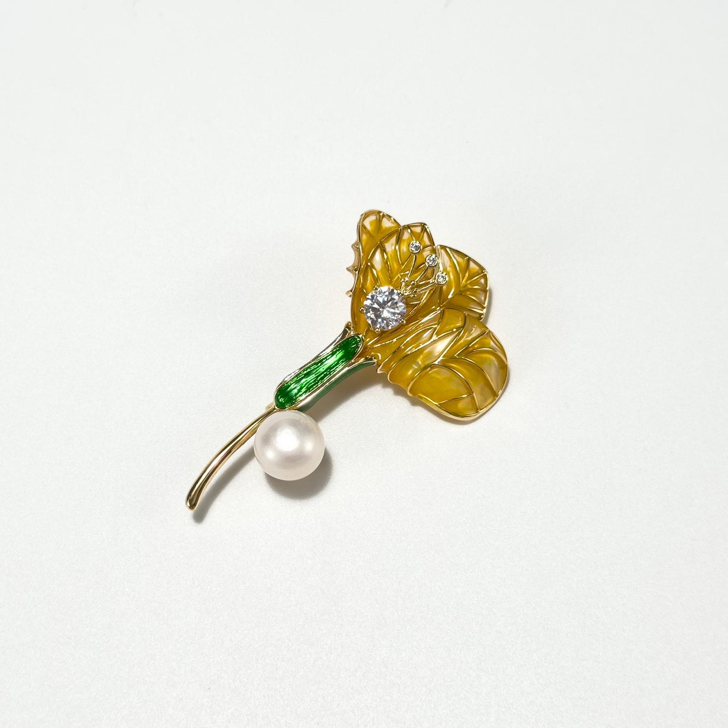 Boeotus · Golden Morning Glory Brooch