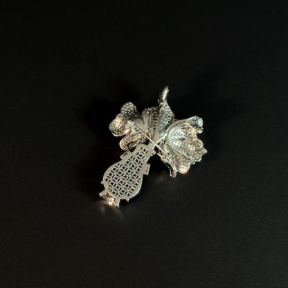 Arcesius · Azure Vase Brooch
