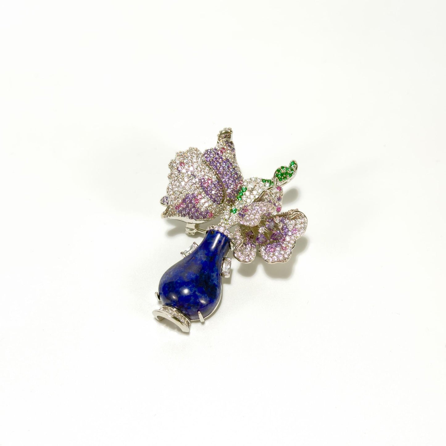 Arcesius · Azure Vase Brooch