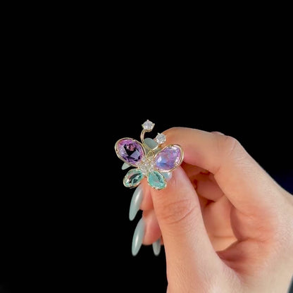 Colorful Butterfly Brooches