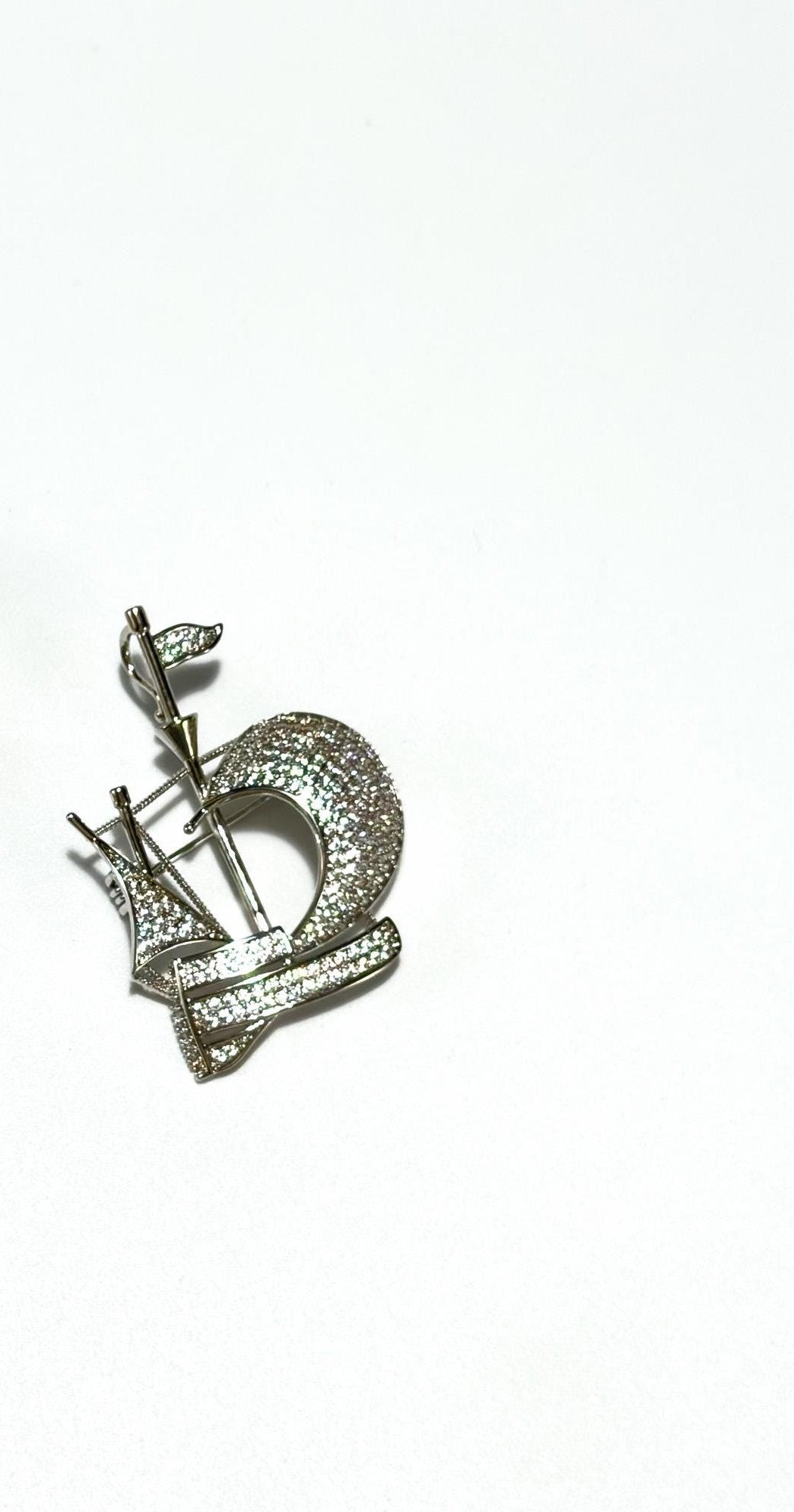 Alexiares · Starlit Sailing Ship Brooch